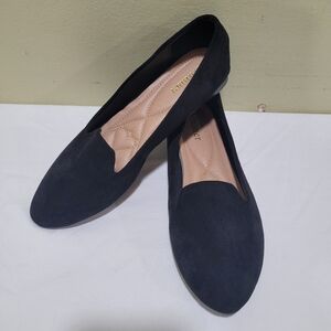 Stunner Elegant Black Suede Women's Loafers